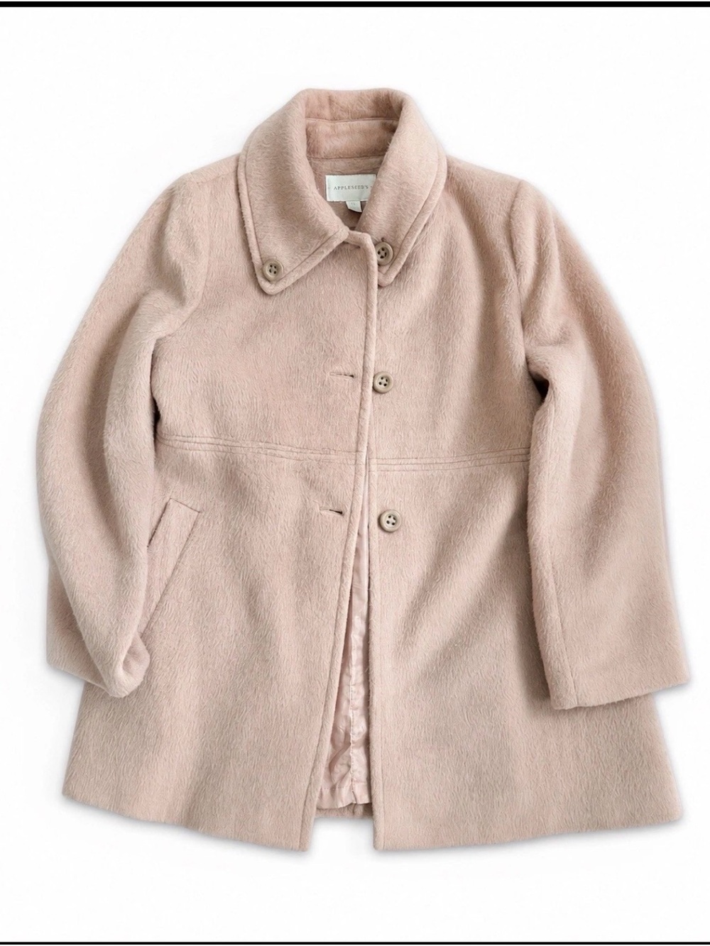 Appleseed's beige Pea Coat